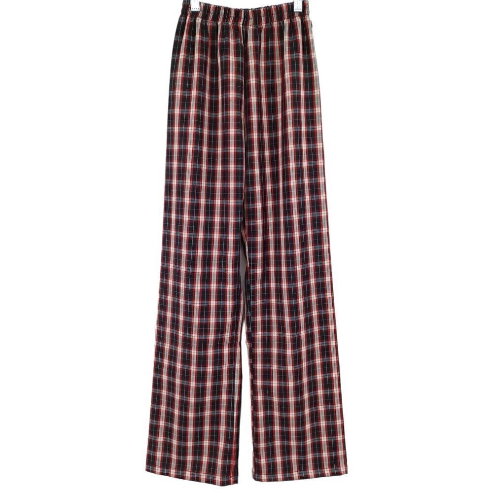 Urban Renewal UO Remnants Plaid Puddle Pant Women's XS High Rise Preppy Academia